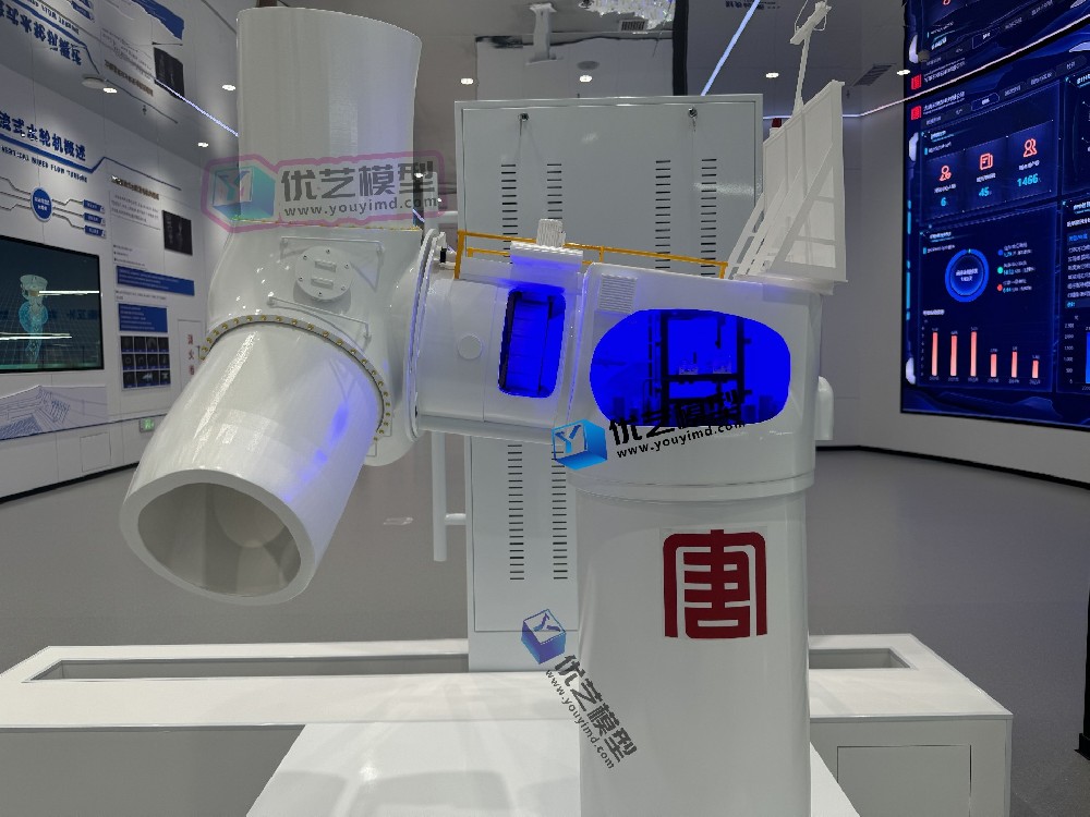 湖南省优艺模型——半直驱风力发电机模型