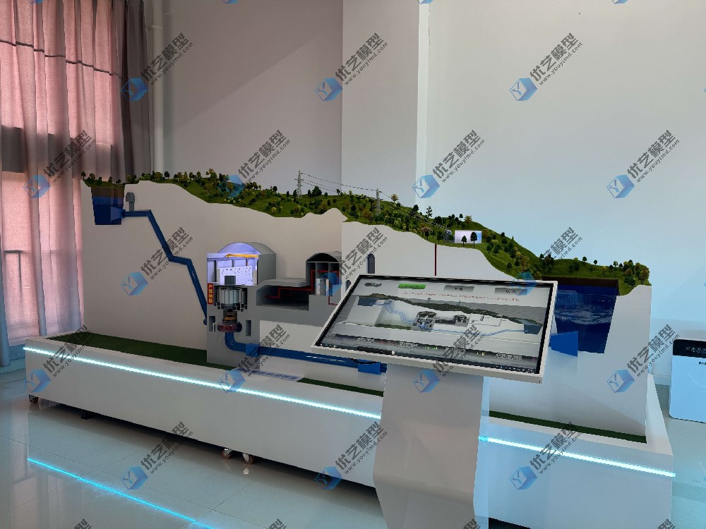 抽水蓄能水电站场景动态仿真模型
